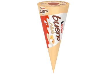 Valgomieji ledai WHITE BUENO KINDER, 62 g