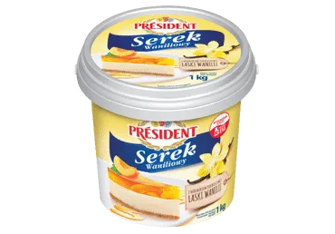 Biezpiens cepšanai PRESIDENT vaniļas 1kg