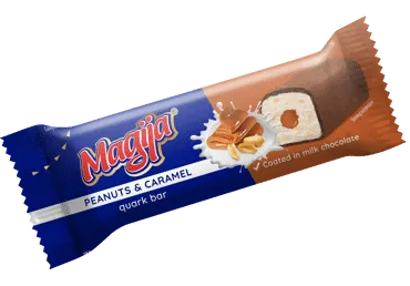 Biezpiena sieriņš MAGIJA ar zemesriekstiem un karameli 40g