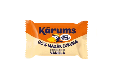 Biezpiena sieriņš bez laktozes KĀRUMS vaniļas 40g