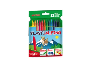 Vaškinės kreidėlės ALPINO, 12 vnt., 1 vnt.