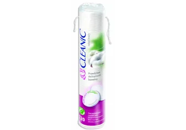 Vatos diskeliai CLEANIC PURE EFFECT, 120 vnt., 120 vnt.