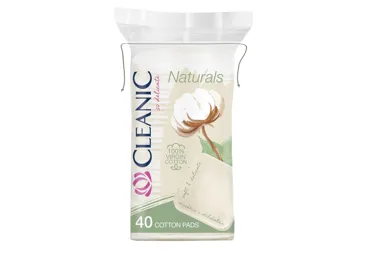 Vates plāksnītes CLEANIC Naturals Virgin 40gb
