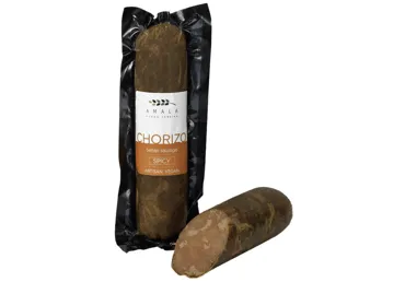 Veganiškas rūkytas čiorisas AMALA CHORIZO, 220 g