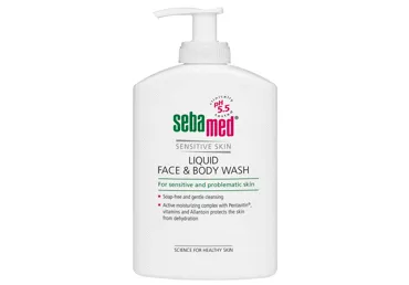 Veido ir kūno prausiklis SEBAMED SENSITIVE SKIN, 1 l