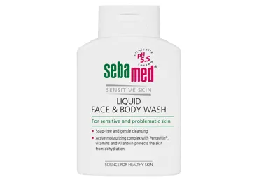 Veido ir kūno prausiklis SEBAMED SENSITIVE SKIN, 200 ml
