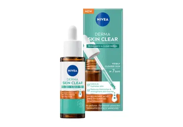 Veido serumas NIVEA DERMA SKIN CLEAR REBALANCE & CLEAR, 30 ml