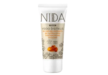 Veido šveitiklis NIDA su gintaro ekstraktu, 75 ml