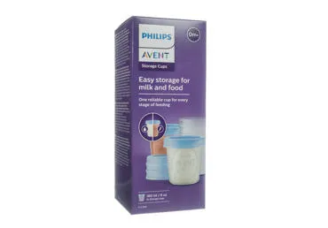 Via indeliai Avent 180ml su dangteliais N5