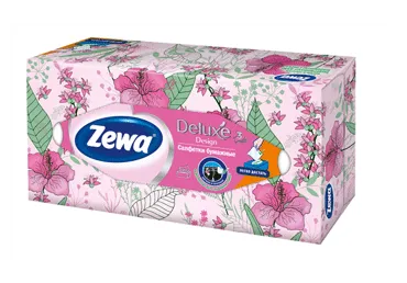 Vienkartinės nosinaitės ZEWA FAMILY, 3 sluoksnių, 90 vnt.