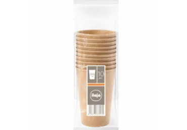 Vienkartiniai puodeliai ILAJA CRAFT, 300ml,10vnt