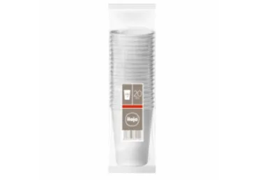 Vienkartiniai Puodeliai ILAJA WHITE, 230 ml 20 vnt.
