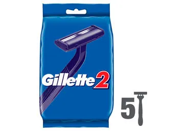 Vienkartiniai skustuvai GILLETTE 2, 5 vnt.