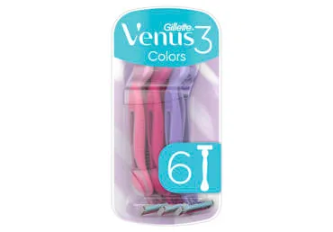 Vienkartiniai skustuvai VENUS 3, 6vnt.