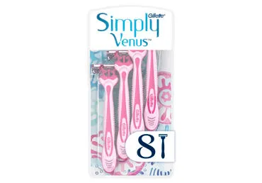 Vienkartiniai skustuvai VENUS Simply3, 8 vnt.