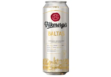 Alus VILKMERGĖS BALTAS 5,2%, 568 ml