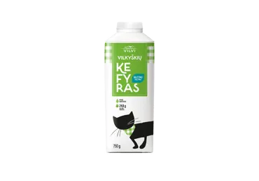 VILKYŠKIŲ kefyras, 2,5 % rieb., 0,75 kg