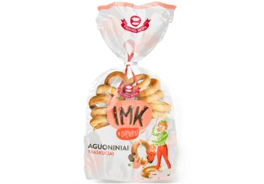 VILNIAUS DUONOS aguoniniai traškučiai IMK ant virvelės, 300 g