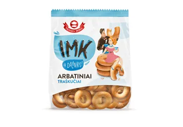 VILNIAUS DUONOS arbatiniai traškučiai IMK, 250 g