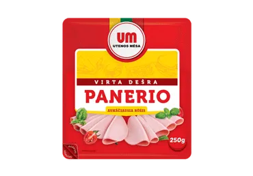 Virta PANERIO dešra UTENOS MĖSA, a. r., 250 g