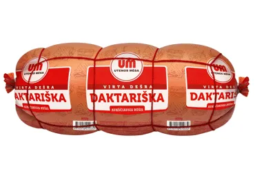 Virta UTENOS DAKTARIŠKA dešra UTENOS MĖSA, a.r., 600 g