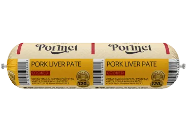 Virtas kiaulių kepenų paštetas PORMET, I r., 120 g