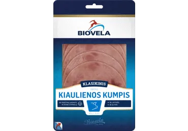 Virtas kiaulienos kumpis Klasikinis BIOVELA, a.r., 90 g