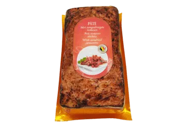 Virtas paštetas PATE GRAND-MERE su džiovintais pomid., I r., 400 g