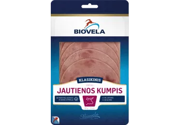 Virtas pjaustytas jautienos kumpis, I r., 90 g