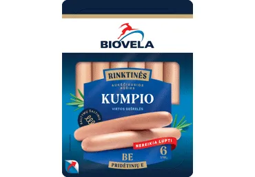Virtos BIOVELOS kumpio dešrelės, Aukščiausia rūšis, 240 g