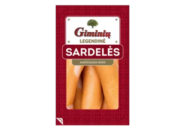 Virtos GIMINIŲ LEGENDINĖS sardelės, a. r., 500 g