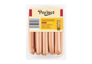 Virtos pieniškos dešrelės PORMET, I r., 520 g
