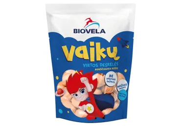 Virtos VAIKŲ dešrelės BIOVELA, a. r., 230 g