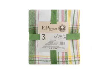 Virtuves dvieļu komplekts 40x70cm 3gab.