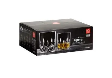 Viskio taurės RCR OPERA, 300 ml, 6 vnt.