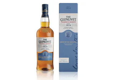 Viskis GLENLIVET FOUNDER'S RESERVE dėžutėje, 700 ml