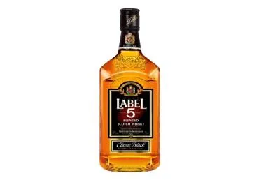 Viskis LABEL 5 Classic Black Blended Scotch Whisky 40% 0,5L