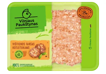 Višt. faršas kotl. VILNIAUS PAUKŠTYNAS, rieb. maž. kaip 15 %, 400 g