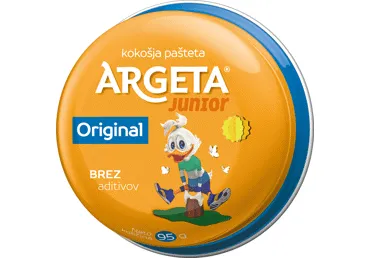 Vištienos JUNIOR paštetas ARGETA, 95 g