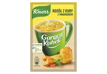 Vištienos sriuba KNORR CUP-A-SOUP su makaronais, 12 g