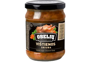 Vištienos sriuba OBELIŲ be konservantų, 480 g