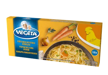 Vištienos sultinys VEGETA, 12 x 10 g, 120 g
