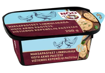 Vištų kepenėlių paštetas, I r., 200 g