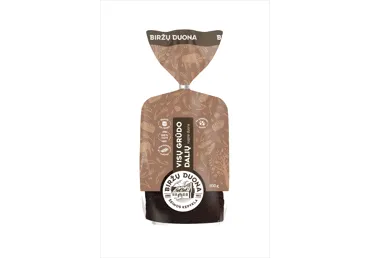 Visų grūdo dalių ruginė duona, 800g
