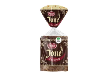 Visų grūdo dalių ruginė duona JONĖ be pridėtinių mielių, 340 g