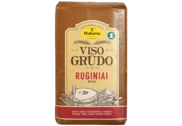 Visų grūdo dalių ruginiai miltai MALSENA, 1,75 kg