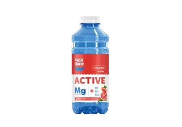 Vitaminizuotas gėrimas WELL DONE greipfrutų skonio, 600ml
