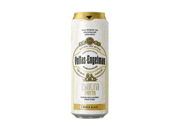 VOLFO ENGELMAN alus BALTA PINTA, 568 ml