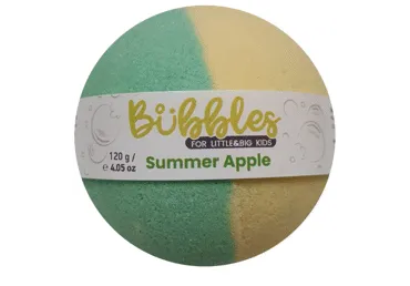 Vonios burbulas BUBBLES SUMMER APPLE, 115 g