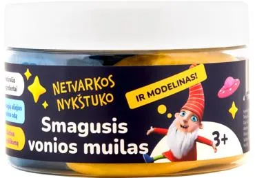Vonios modelinas KAKĖ MAKĖ geltonas-mėlynas